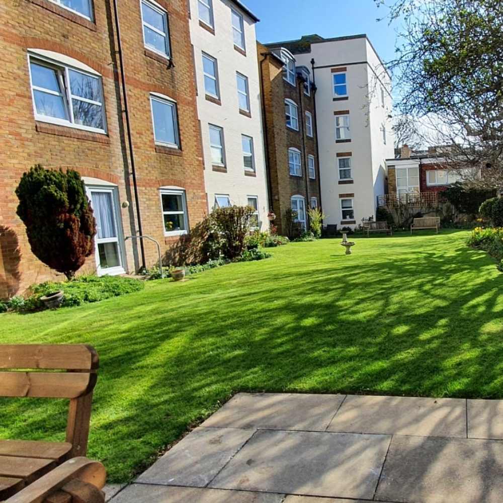 Garden maintenance as part of block management in Kent